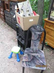 lot 187 image: Rolling tower organizer, plus