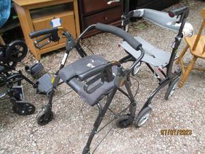 lot 189 image: Pair of (2) wheeled walking aids