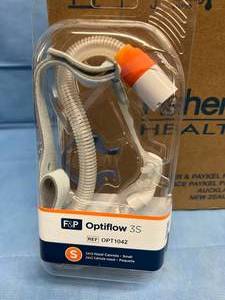 lot 12 image: MSRP $1200  1 Case (20Cs) NEW Fisher & Paykel Healthcare&nbspOPT1042 INTERFACE CANNULA NASAL SMALL 10-50L SMALL OPTIFLOW 3S