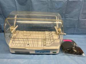 lot 18 image: MSRP $300 Siestamed Hurricane CPAP Supplies Equipment Dryer -&nbspGentle, static warm air dryer for CPAP related sleep testing supplies masks, pillows, headgears, hoses, humidifier chambers etc - Great Working Condition Plus Extra Filters