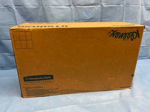 lot 26 image: MSRP $85  1 Case NEW Kimberly-Clark Professional Kleenex C-Fold Paper Towels, 10 18 x 13 320, 1-Ply, White, 150 SheetsPack, 16 PacksCarton