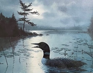 lot 59 image: Moonlight Bay Limited Edition Framed Print by Les Kouba