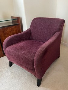 lot 74 image: Upholstered Arm Chair