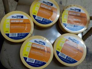 5 Rolls Shurtape Cloth Duct Tape 1....