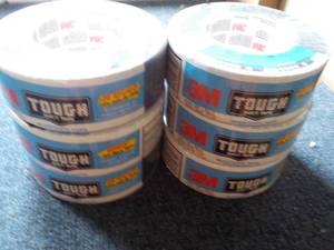 6 Rolls 3M Tough Duct Tape 1.88 x 4...