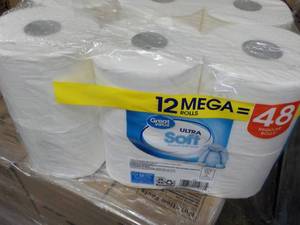 12 Mega Rolls Great Value 2 Ply Toi...