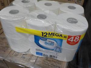 12 Mega Rolls Great Value 2 Ply Toi...
