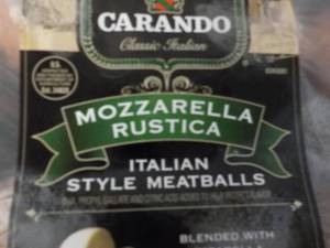 4 - 16  oz Frozen pkgs Carando Mozz...