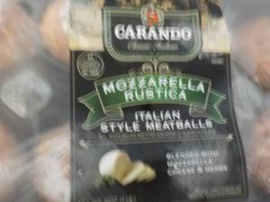 4 - 16  oz Frozen pkgs Carando Mozz...