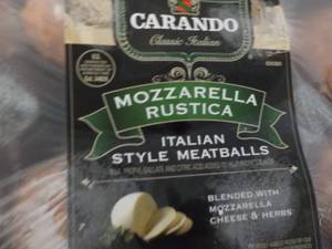 4 - 16  oz Frozen pkgs Carando Mozz...