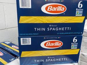 2 - 6 ct Boxes Barilla Thin Spaghet...