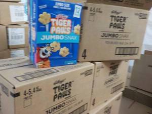 3 - 4 ct Boxes Kelloggs Tiger Paws...