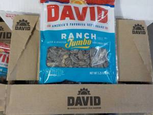 12 - 5.25 oz Bags David Ranch Jumbo...