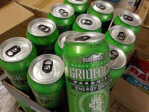 12 pack Gridlock Paradise Energy Dr...