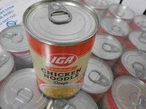 24 Pack IGA 10.5 oz Can Chicken Noo...