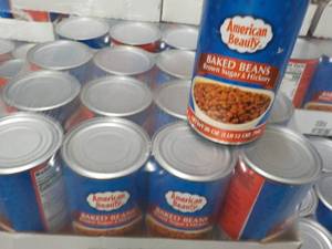 12 pack American Beauty Baked Beans...