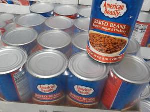 12 pack American Beauty Baked Beans...