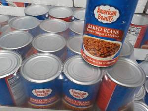 12 pack American Beauty Baked Beans...