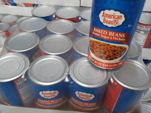 12 pack American Beauty Baked Beans...