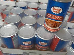 12 pack American Beauty Baked Beans...