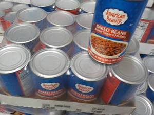 12 pack American Beauty Baked Beans...