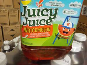 8 - 58oz Bottles Juicy Juice Waterm...
