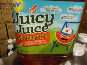 8 - 58oz Bottles Juicy Juice Waterm...