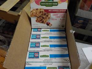 6 Ct Box 5 bars each Cascadian Farm...