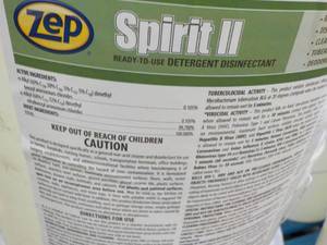 5 Gallon Pail ZEP Spirit II Ready t...
