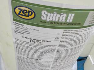 5 Gallon Pail ZEP Spirit II Ready t...