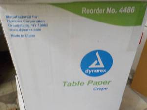 12 Rolls 18 x 125 ft Crepe Table P...