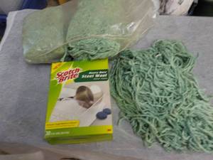 Mop Heads and Steel Wool...