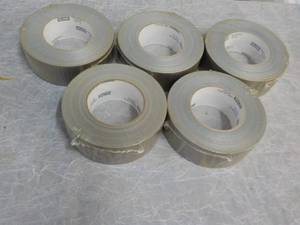 5 Rolls Silver Uline Duct Tape 1.88...