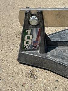 lot 4 image: Masterpiuma 17x17 Made in Italy Tile Cutter