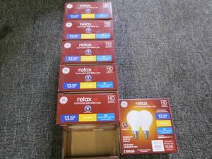 6 packages of 2 GE relax LED HD lig...