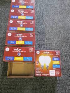 6 packages of 2 GE relax LED HD lig...