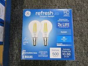 6 packages of 2 GE reveal LED hd li...