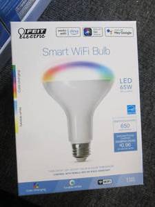 4 new feit electric smart wifi bulb...