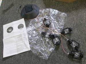 new decorative solar lamp...