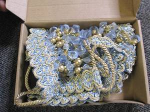 new 8 pack of curtain tie backs...