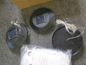 3 pack of new solar halloween light...