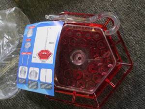 new hummingbird feeder...
