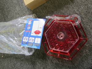new hummingbird feeder...