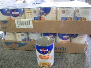 2 cases of 24 swansons chicken bro...