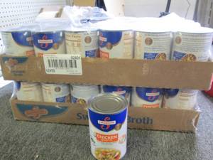 2 cases of 24 swansons chicken bro...