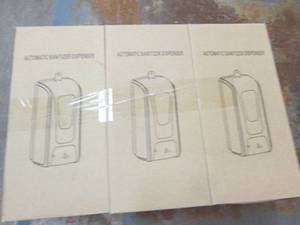 3 automatic sanitizer dispensers...