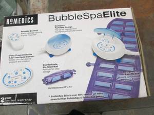 homedics bubble spa elite...