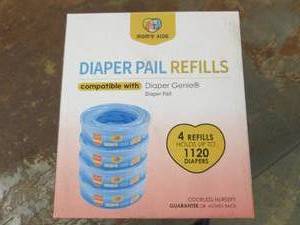 package of diaper pail refills...