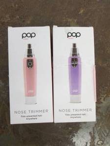 2 pop nose trimmers...