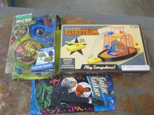 basketball game , turtles toys and ...